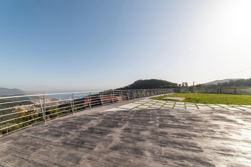 Appartamento Emma Con Piscina - Vista Mare"Tenuta Croce" Salerno Bagian luar foto